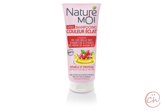 Натурален балсам за боядисана коса с грозде Couleur Eclat – Nature Moi